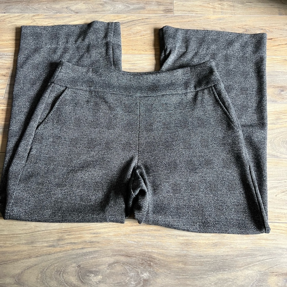 CAbi side zipper stretchy slacks